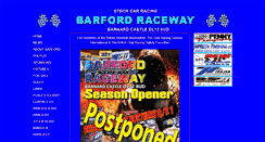 Desktop Screenshot of barfordraceway.com